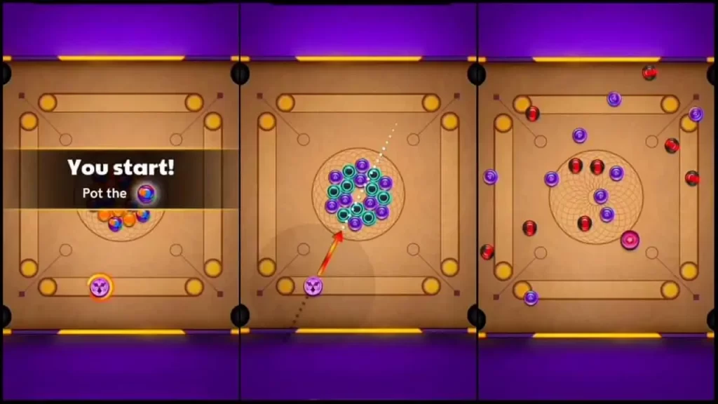 about carrom pool gameplay